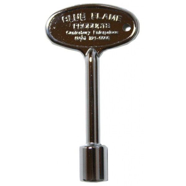 Shop Blue Flame BF.KY.01 Universal Gas Fireplace Key With Handle, 3